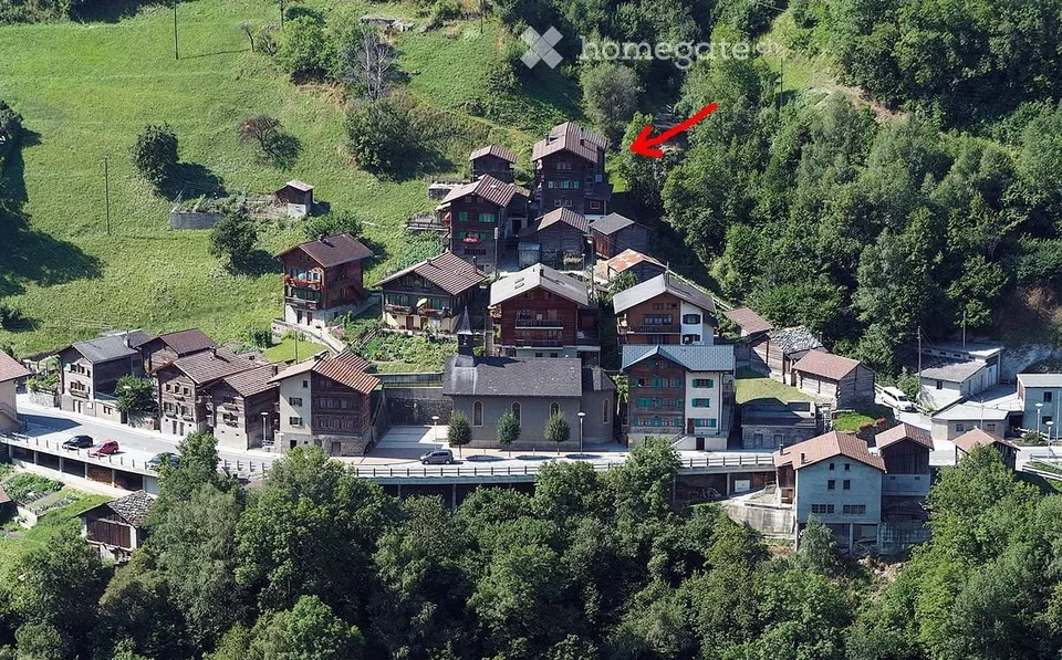 4 Z`Altbauwohnung im Herzen vom Wallis Ehringertal 2.OG bei Evolene