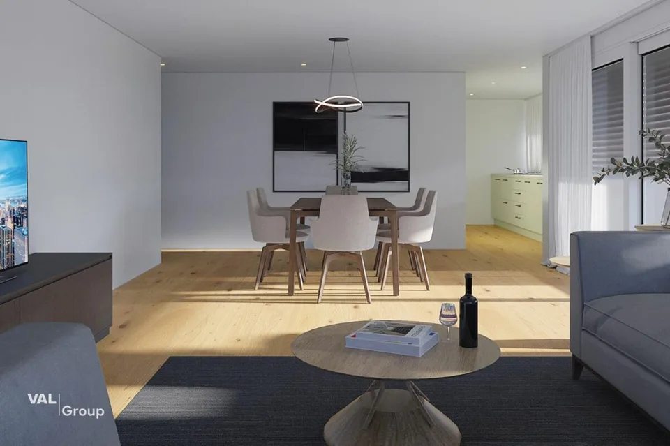 Moderne 4.5 Zimmerwohnung im Erdgeschoss - Komfortables Wohnen in ruhiger Lage