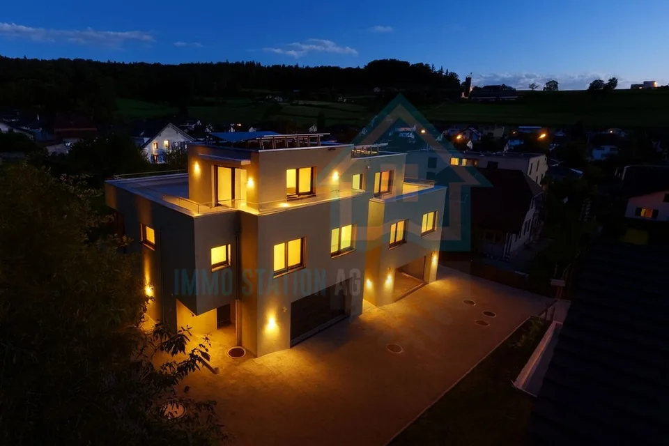 Maison mitoyenne neuve de 6,5 pièces avec vue panoramique