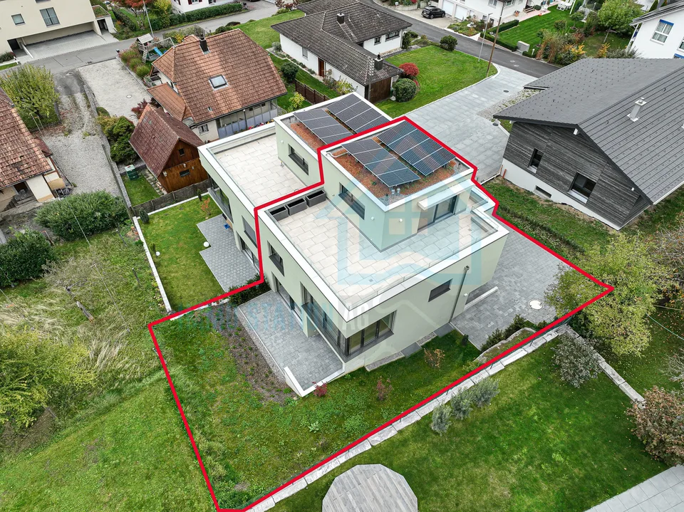 Maison mitoyenne neuve de 6,5 pièces avec vue panoramique
