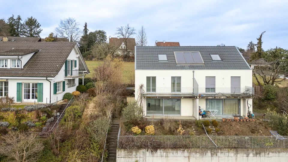 Modernes 5.5-Zimmer-Haus mit Panoramablick in Allschwil