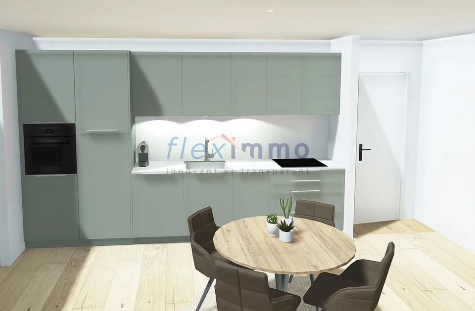 2.5 pièces neuf avec terrasse Air pur du Jura, train direct pour Nyon