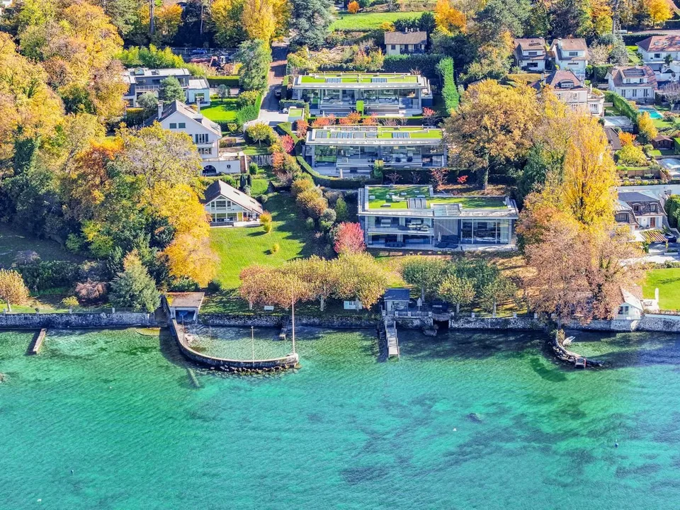 Villa contemporaine d'exception - Accès privé au lac