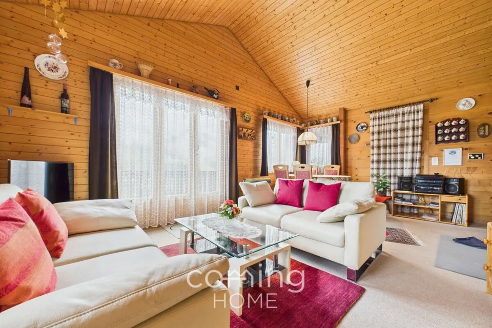 Deux appartements, un chalet - vue panoramique sur les montagnes et résidence secondaire à Kippel