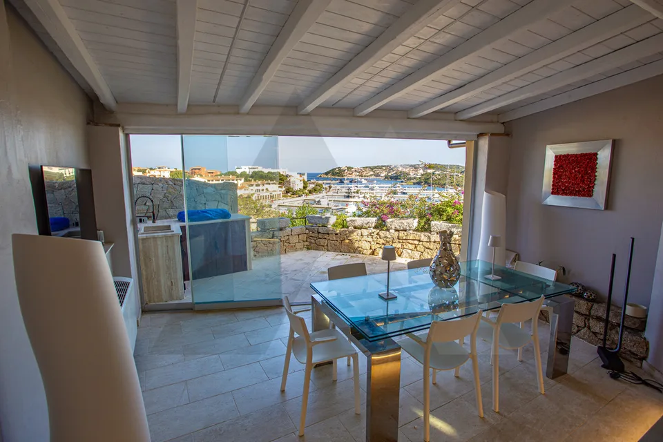 CASA A SCHIERA CON VISTA MARINA DI PORTO CERVO