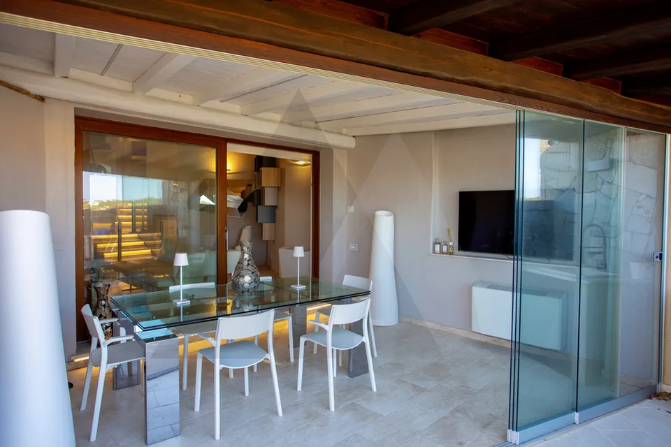 CASA A SCHIERA CON VISTA MARINA DI PORTO CERVO
