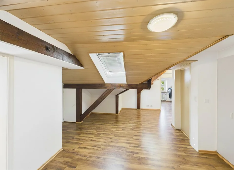 Appartement en mansarde abordable pour célibataires