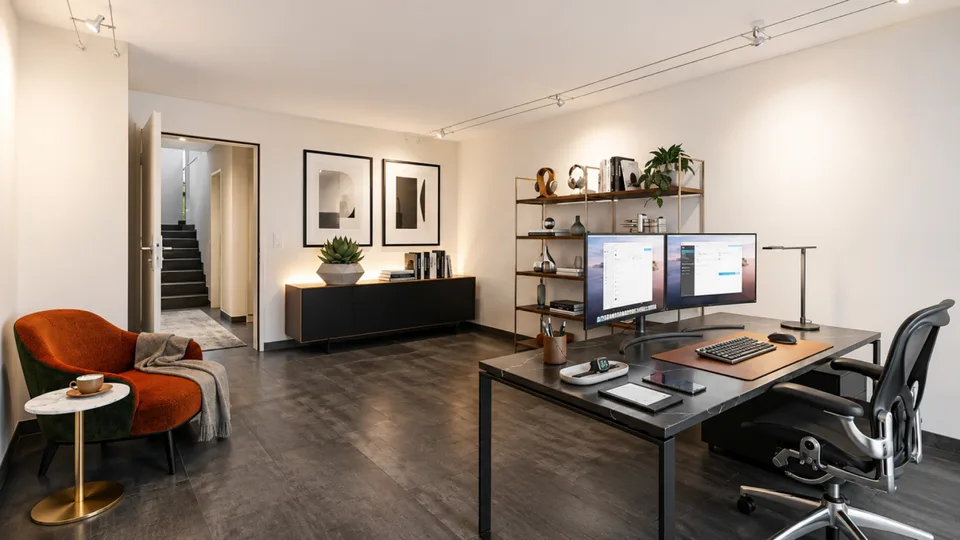 Casa a schiera architettonica con spazio, luce e privacy a Gockhausen – foto 15 di 18