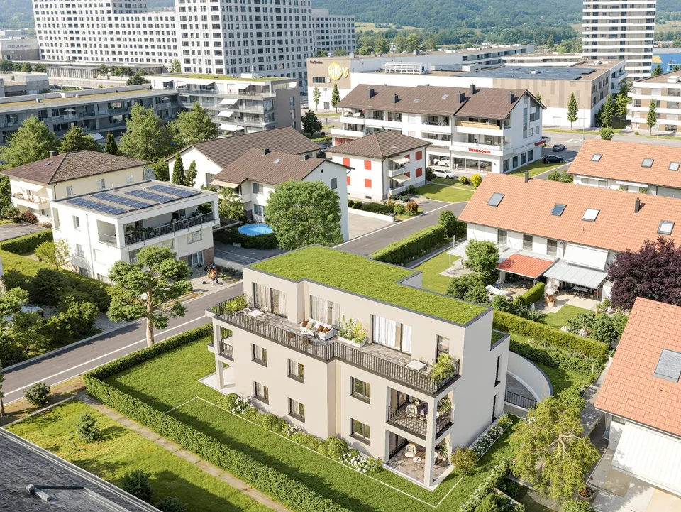 Exklusive 2.5-Zimmer-Attikawohnung mit zwei spektakulären Terrassen in Spreitenbach