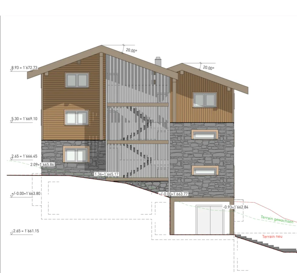 Moderne 3.5-Zimmer-Wohnung mit Terrasse in Zermatt (Erstwohnung) – photo 7 sur 9