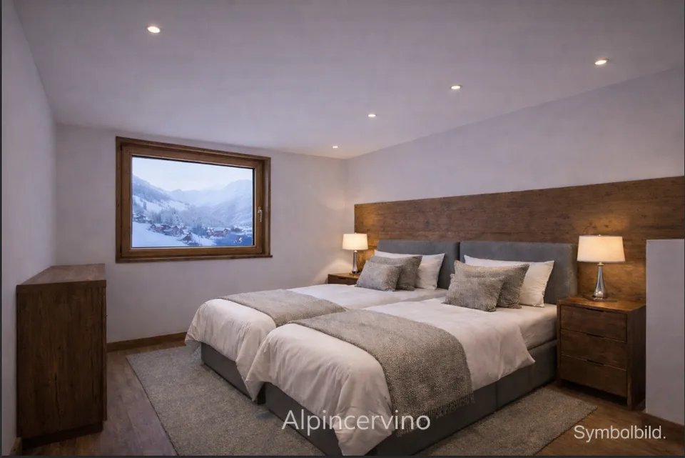 Moderne 3.5-Zimmer-Wohnung mit Terrasse in Zermatt  (Erstwohnung)