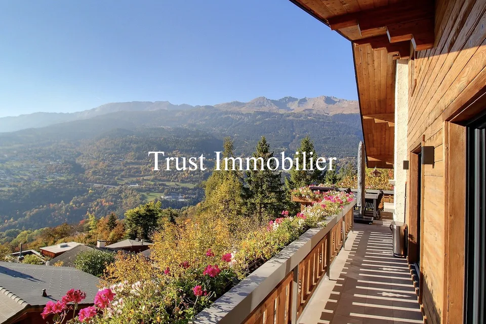 6015. Magnifique chalet à Icogne à Vendre