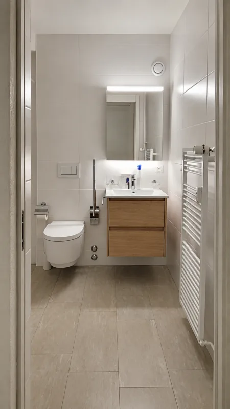 Partly renovated 3.5-room apartment with parking space in a quiet location