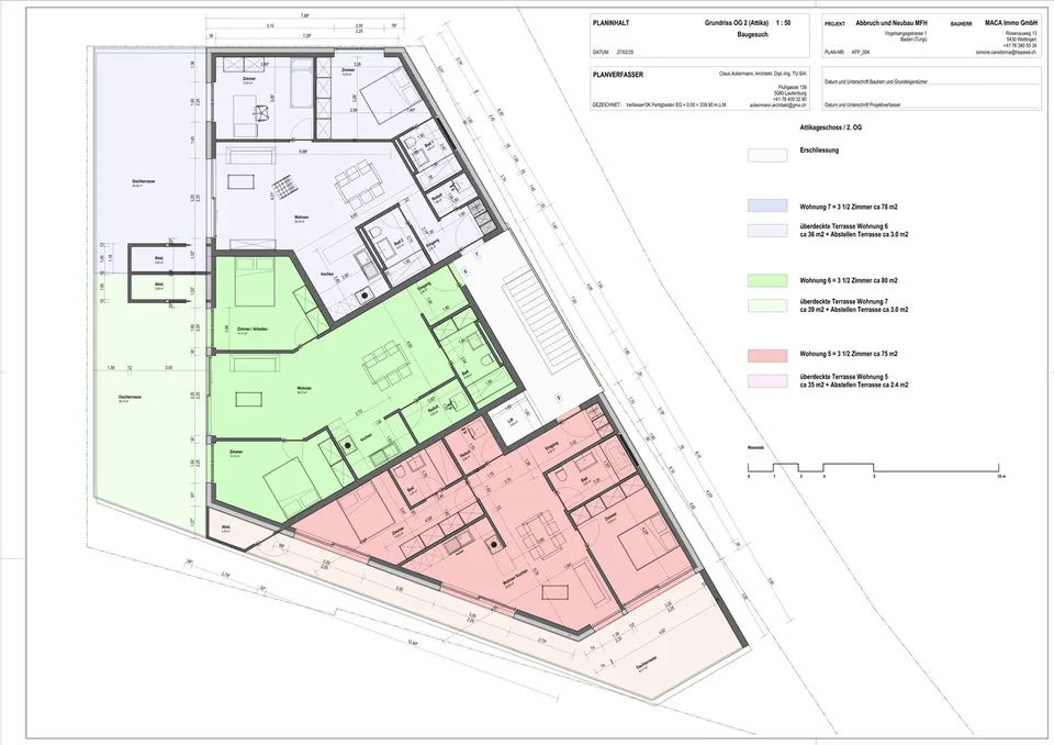 Moderne 3.5-Zimmer-Neubauwohnung mit grosszügiger Terrasse in Turgi - Minergie-P-zertifiziert