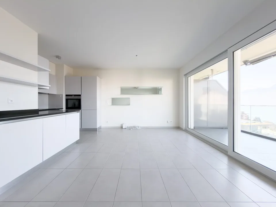 Wohnung mit 3.5 Zimmern mit Blick auf den See