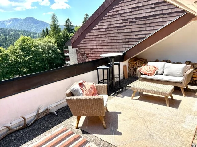 Affascinante duplex di 4,5 locali a St-Cergue – Vista, calma e natura