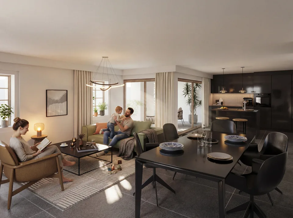 Appartement 5.5 pièces au rez supérieur -- Un nid familial