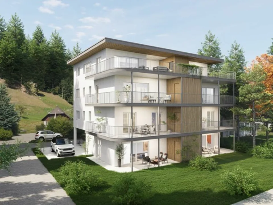 Maisonette moderna di 5,5 locali - come una casa a schiera in una posizione tranquilla e naturale!