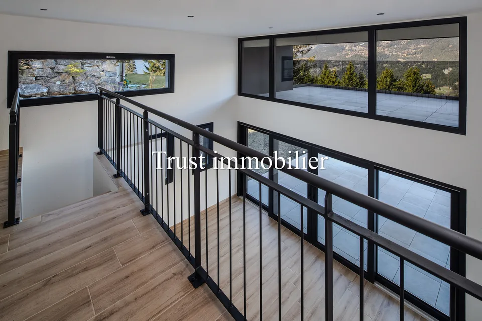6018. Chalet neuf. Magnifique vue