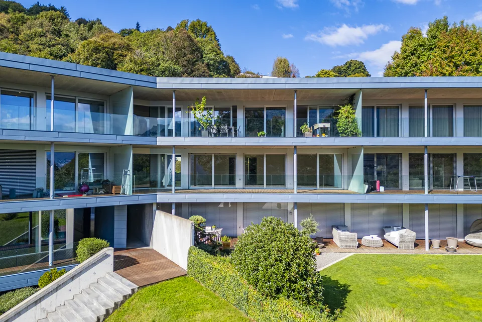 Elegante appartamento con giardino nella moderna Residenza Du Parc