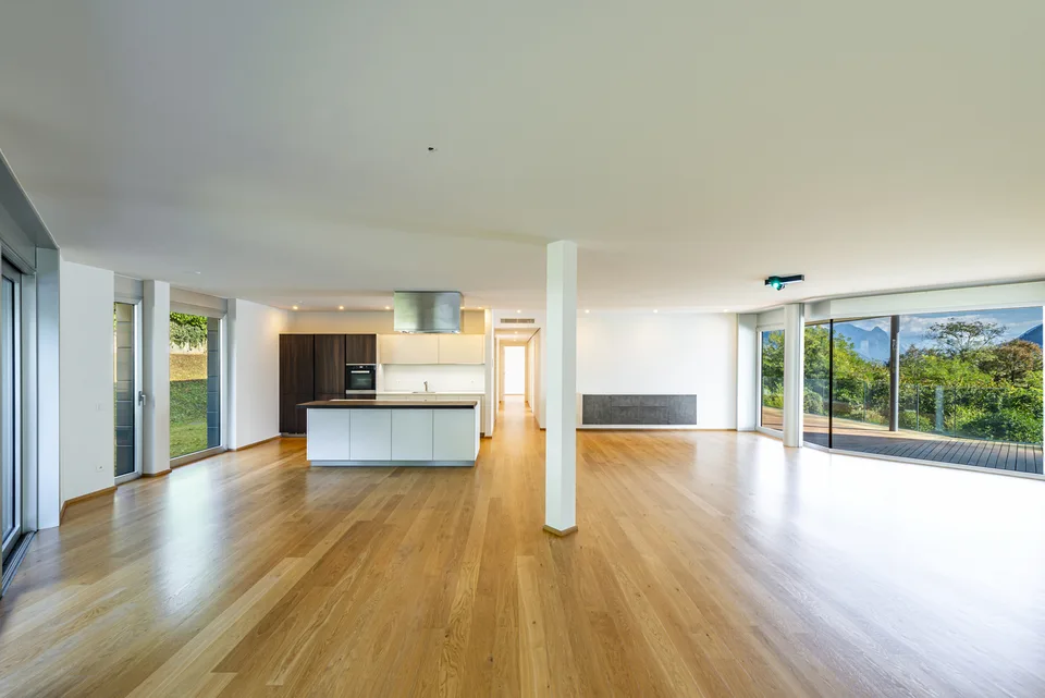 Elegante appartamento con giardino nella moderna Residenza Du Parc