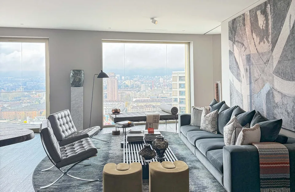 Luxuswohnung «GATSBY» in Zürich-West – urban, exklusiv, mit Panorama