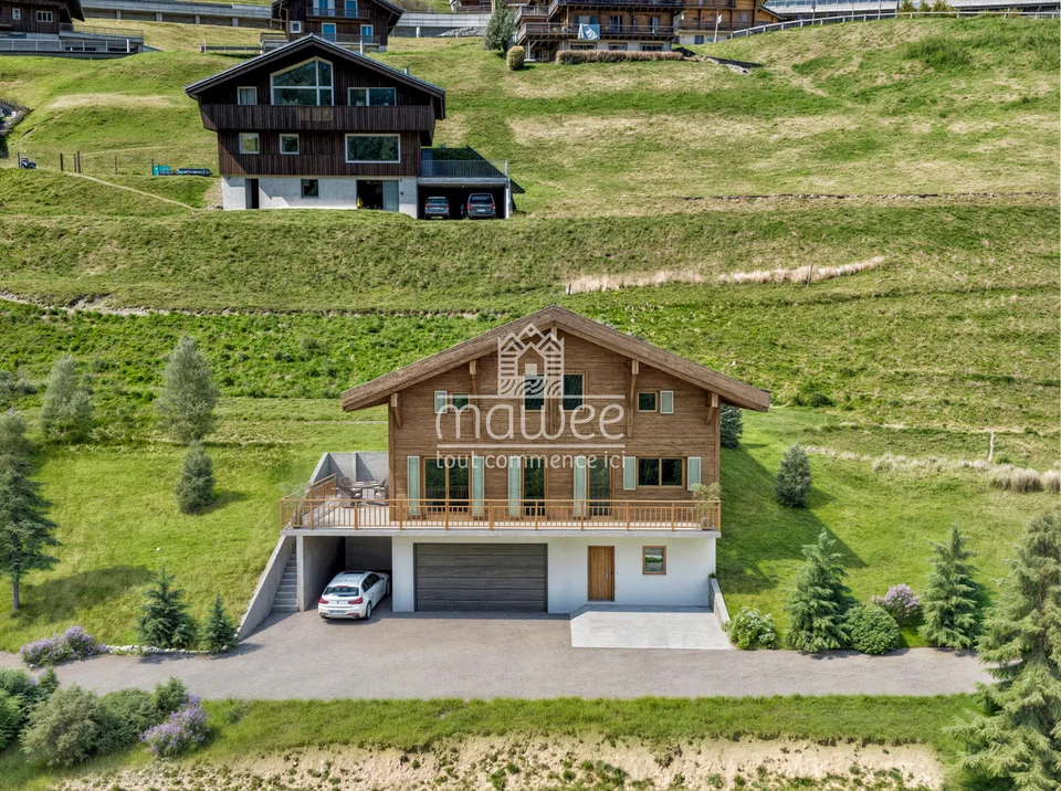Großes neues Chalet mit Balkon und Grundstück von 1304 m²!