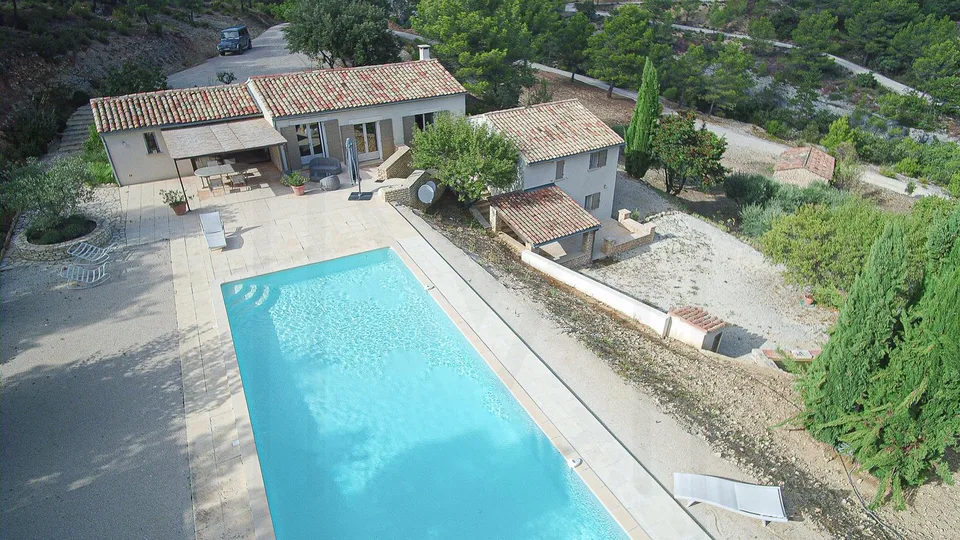 Villa von Ausnahme im Herzen der Monts de Vaucluse ? Panoramablick auf den Luberon – Foto 13 von 13