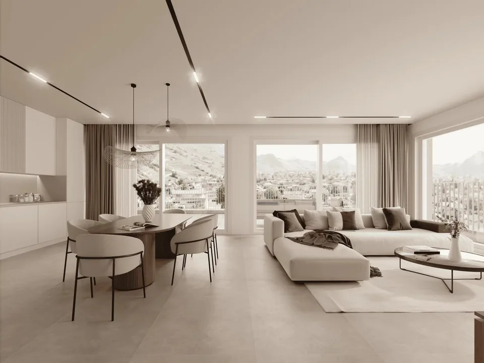 Appartement de 3.5 pièces contemporain, lumineux et confortable