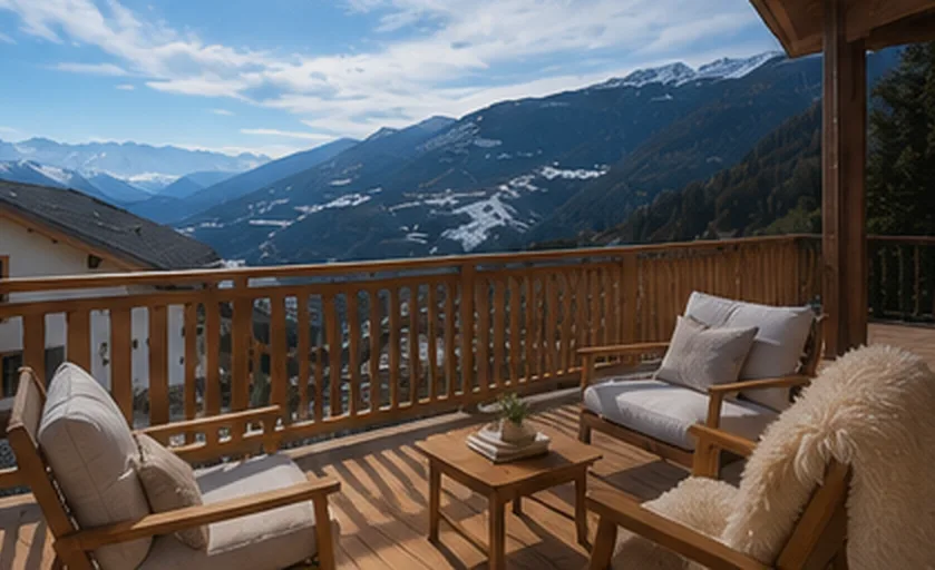 Magnifique Chalet auf dem Grundstück in der Hauptresidenz