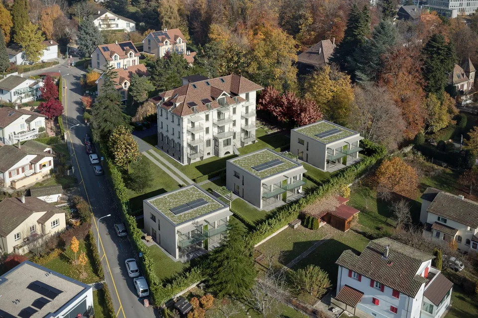 Appartamento di 5.5 locali in un vasto parco alberato
