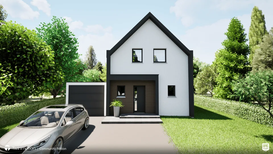 Bau Projekt in Hégenheim neben grenze von Allschwil