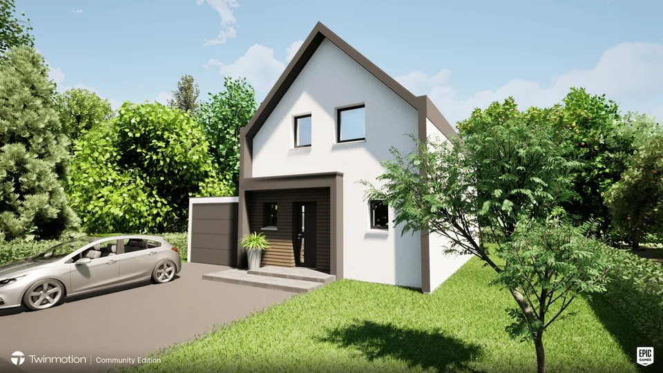 Bau Projekt in Hégenheim neben grenze von Allschwil