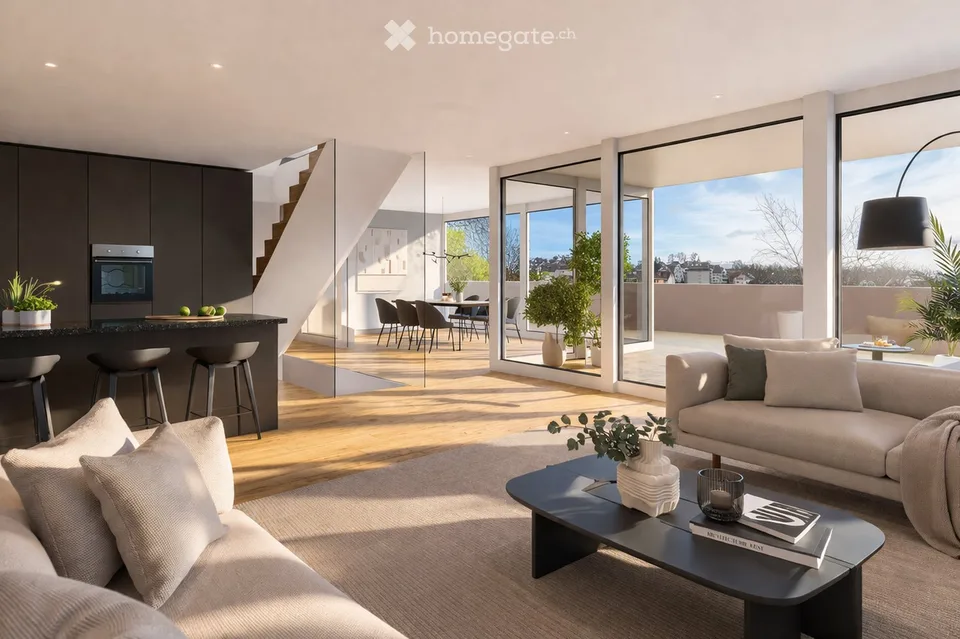 Neubau-Familienoase mit Weitblick