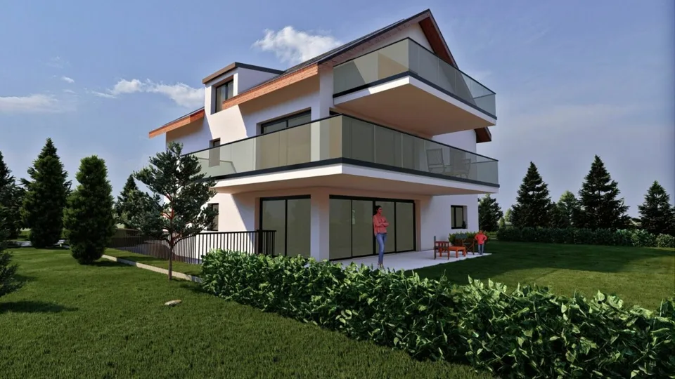Terreno edificabile attraente con progetto e permesso di costruire a Meinisberg