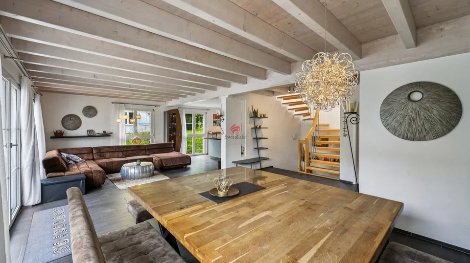 Familienparadies mit Sauna und Fitnessraum