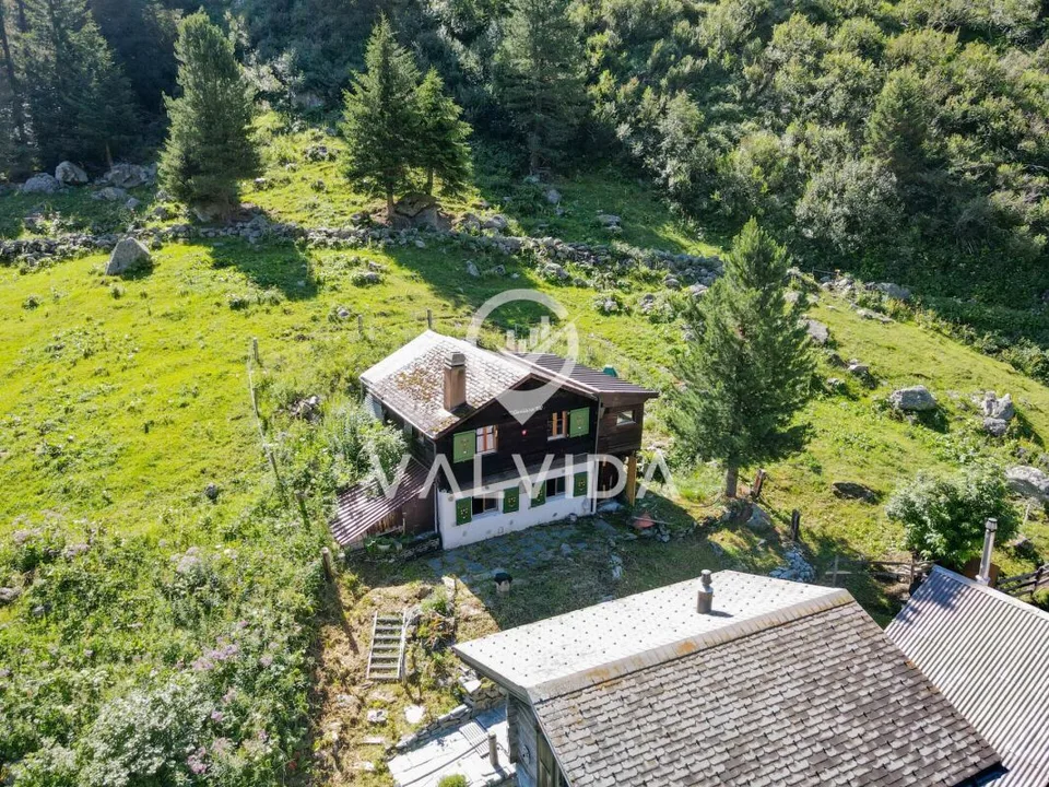 Occasion rare dans la vallée de Turtmanntal - Chalet dans un endroit de rêve
