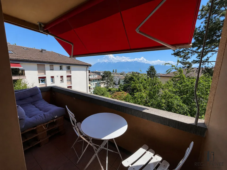 Appartement de 3 pièces avec balcon