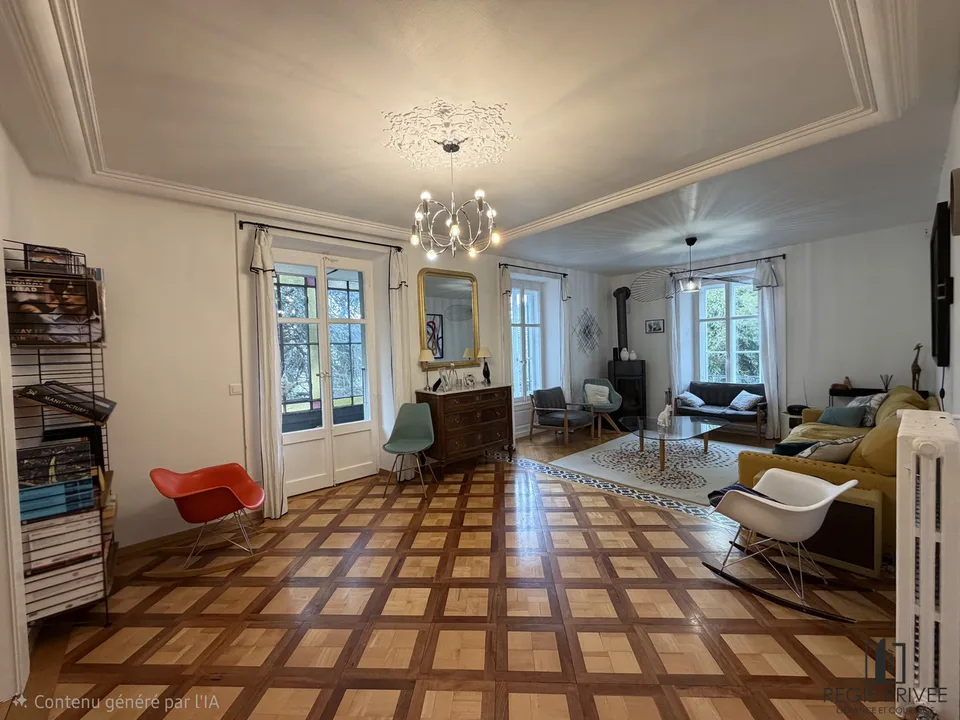Magnifique triplex avec grand jardin au centre de Lausanne
