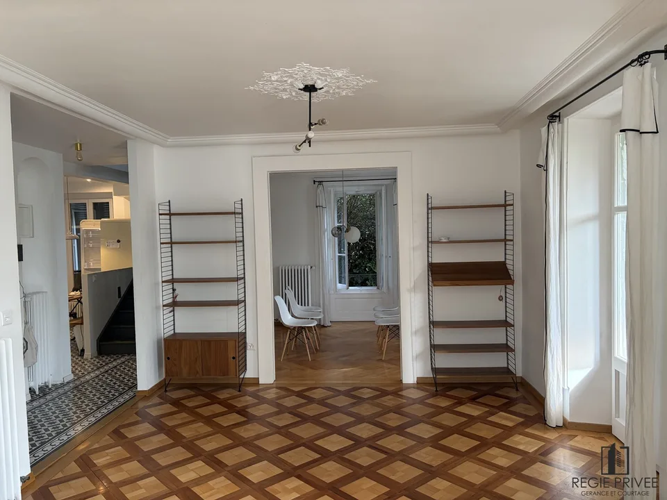 Magnifico triplex con grande giardino nel centro di Losanna