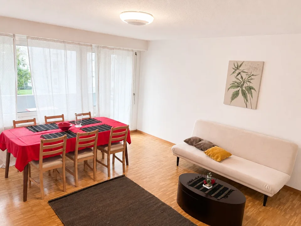 2.5-Zimmer Fully Furnished Apartment in Dübendorf – Zone 121