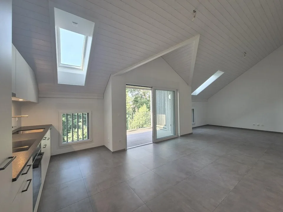 ST-AUBIN (FR) - 4,5 Zimmer im 1. Stock