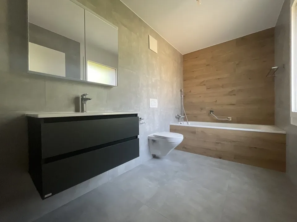ST-AUBIN (FR) - 4,5 Zimmer im 1. Stock