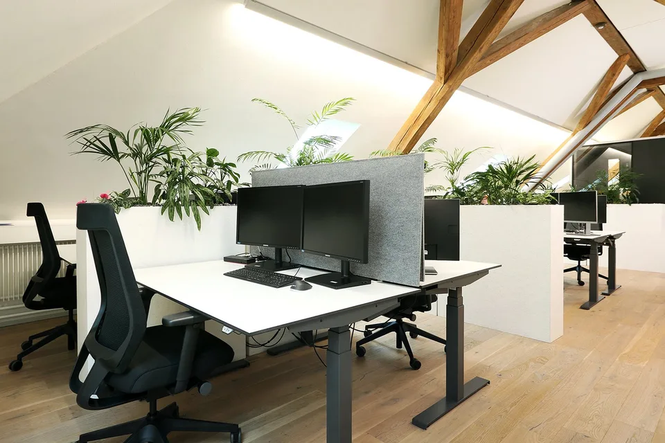 Repräsentative Bürofläche mit Loft-Ambiente und modernem Ausbau