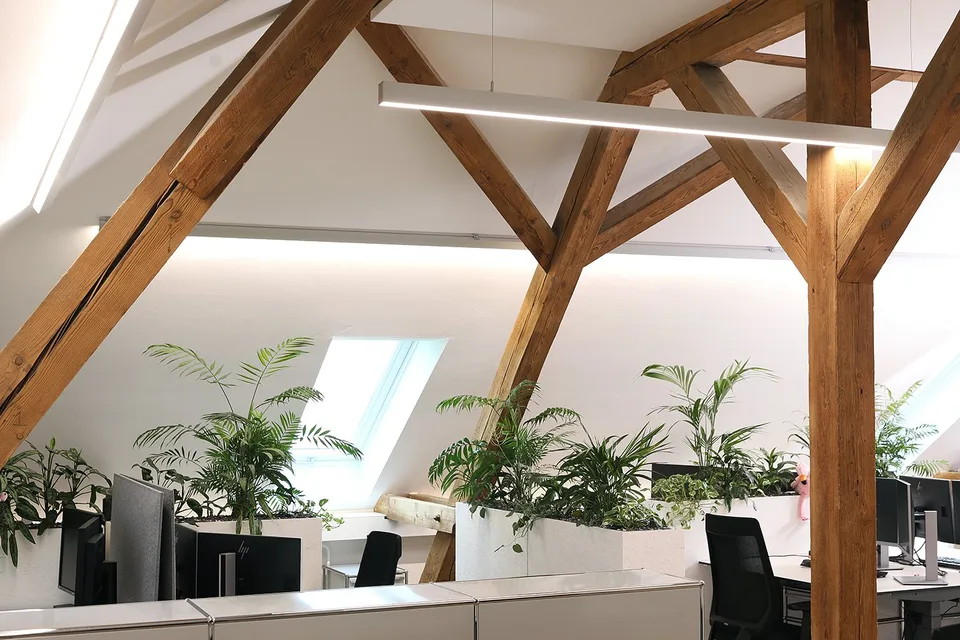 Repräsentative Bürofläche mit Loft-Ambiente und modernem Ausbau