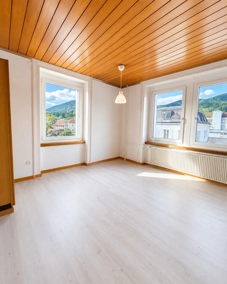Appartamento 3.5 locali luminoso con vista sulle montagne a Malleray