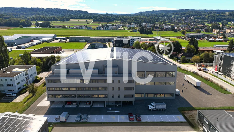 Magazzino industriale, uffici di 6600 m2 divisibili in affitto a Domdidier