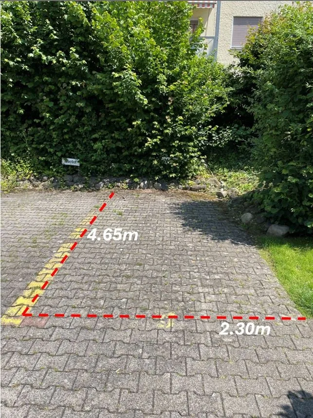 Aussenabstellplatz zu vermieten