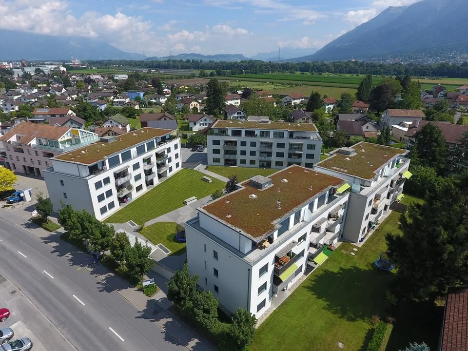 Auto-Einstellplätze in Buchs