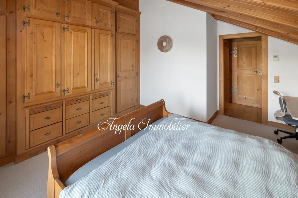 À Louer – Duplex de Prestige avec vue sur l’Étang Long et le Golf de Crans-Montana (Ref. 2257) – foto 11 di 25
